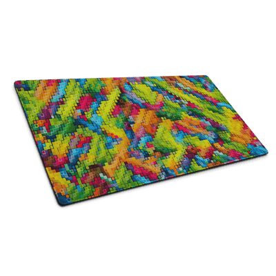 Premium Gaming Mouse Pad | Colorful Pixel Art