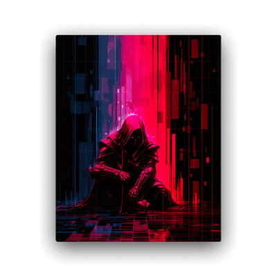 Thick Canvas | Neo Futuristic Assassin