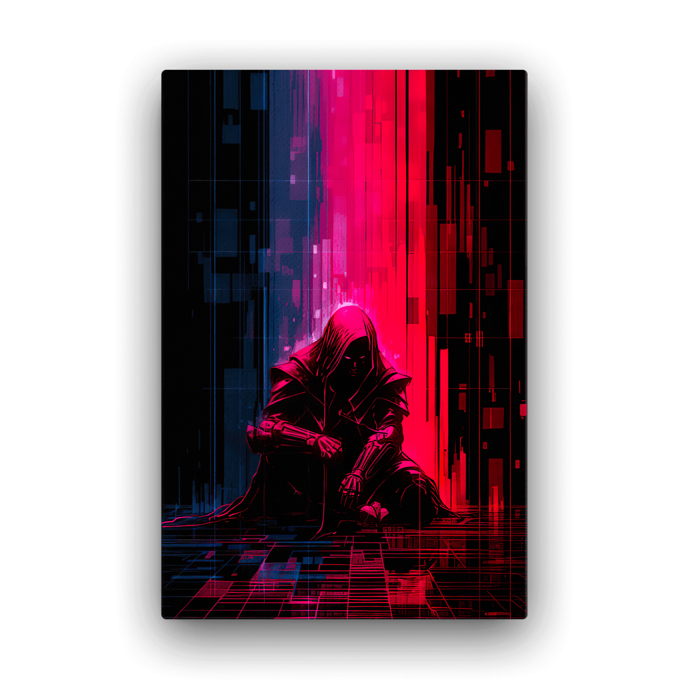 Thick Canvas | Neo Futuristic Assassin