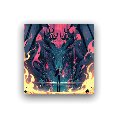 Slim Canvas | Fire Dragon