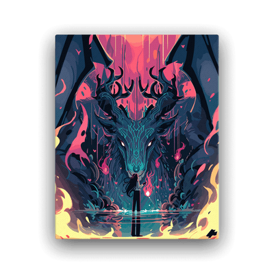 Thick Canvas | Fire Dragon