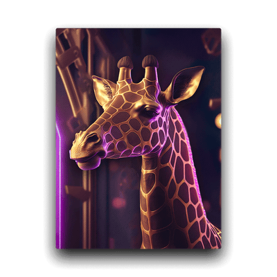 Slim Canvas | Golden Club Giraffe