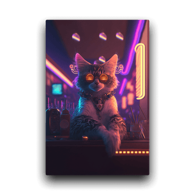 Slim Canvas | Club Bar Cat
