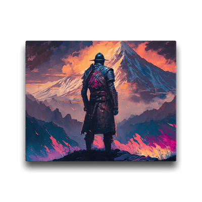 Thick Canvas | Samurai on the Mountains