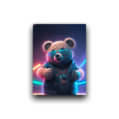 Slim Canvas | Club Teddy Bear