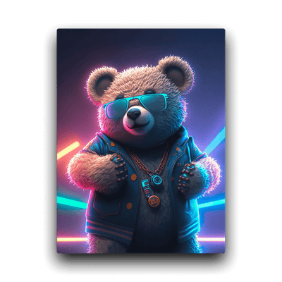 Slim Canvas | Club Teddy Bear