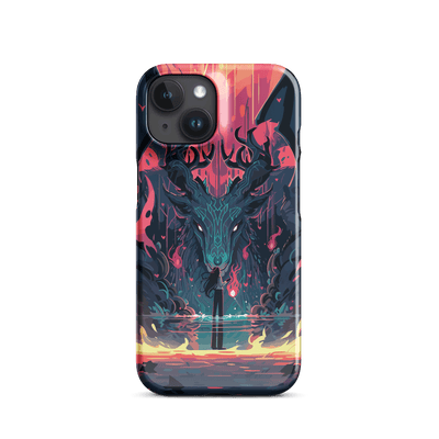 Snap Phone Case for iPhone® 15 | Fire Dragon