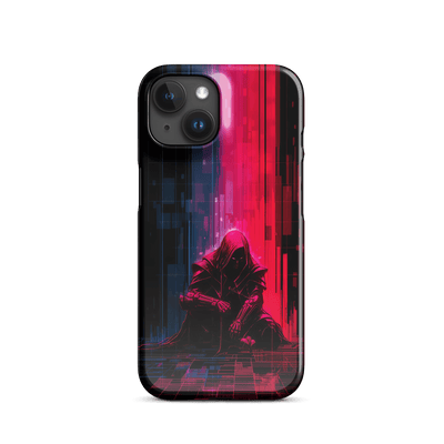Snap Phone Case for iPhone® 15 | Neo Futuristic Assassin