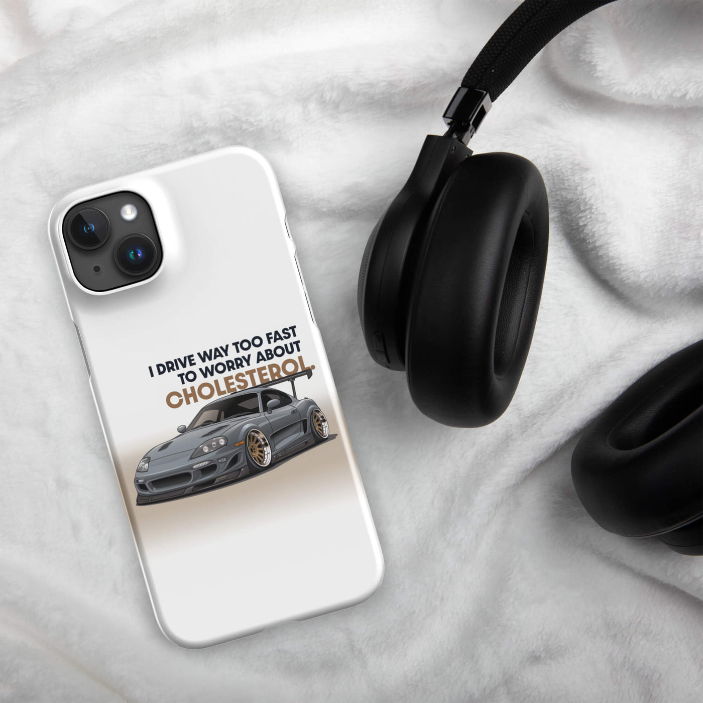 Snap Phone Case for iPhone® 15 | I drive too fast