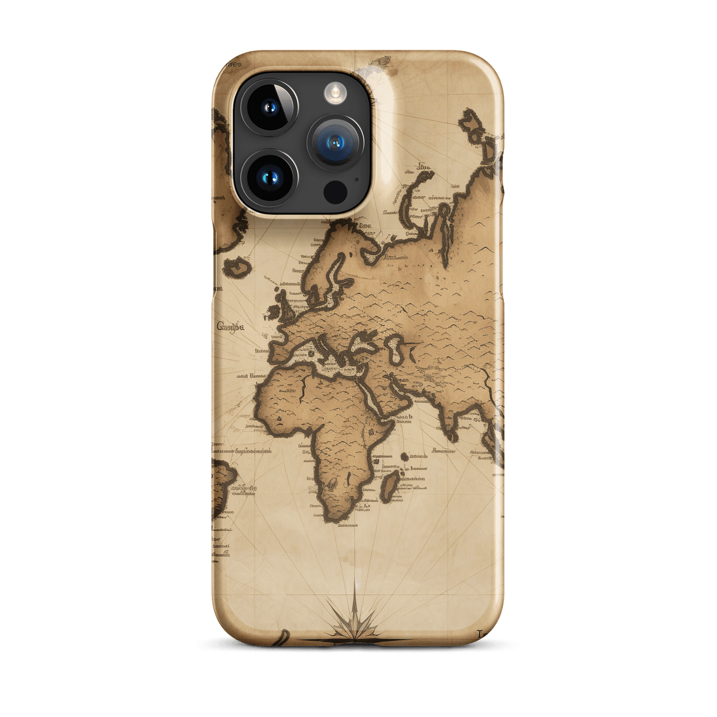 Snap Phone Case for iPhone® 15 | Ancient Map 2