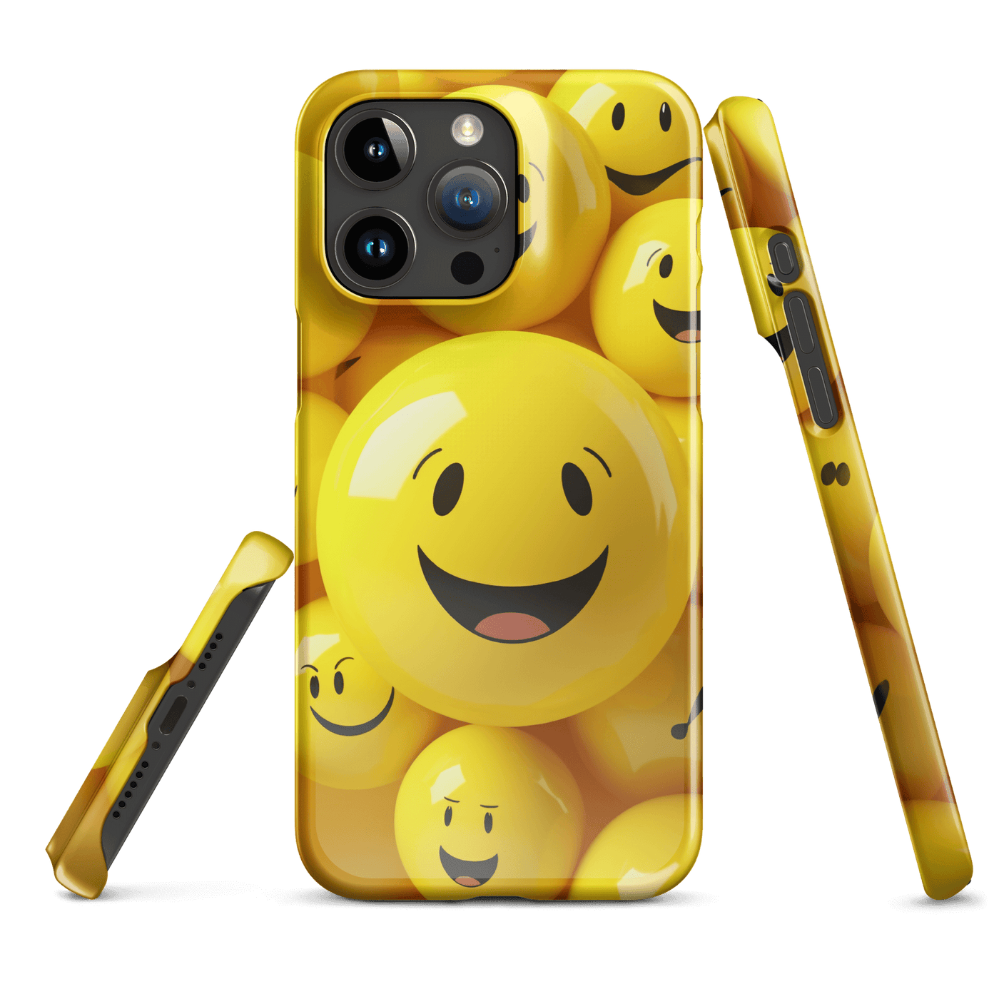 Snap Phone Case for iPhone® 15 | Happy Smileys