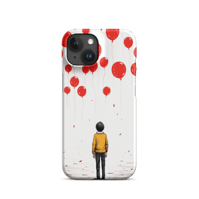 Snap Phone Case for iPhone® 15 | Rising Balloons