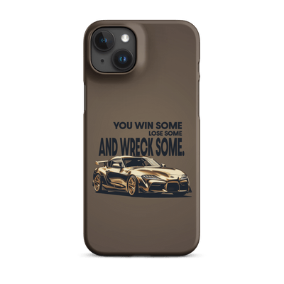 Snap Phone Case for iPhone® 15 | You win lose wreck some