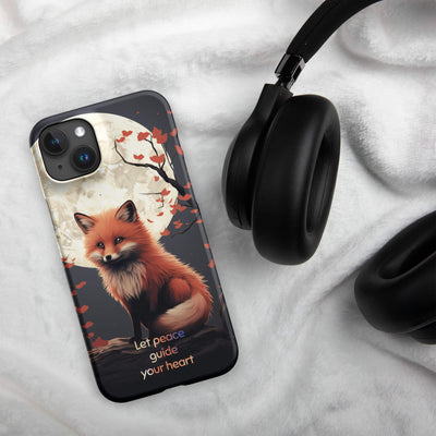 Snap Phone Case for iPhone® 15 | Let Peace Guide Your Heart