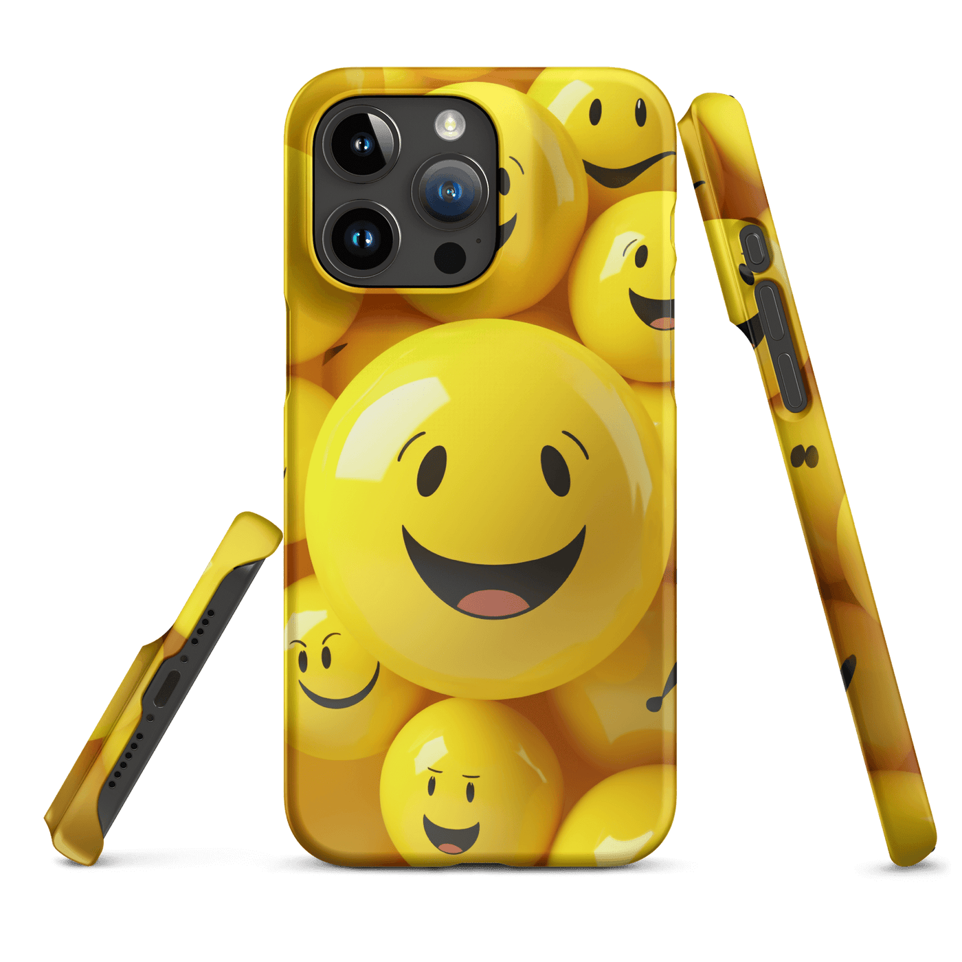 Snap Phone Case for iPhone® 15 | Happy Smileys