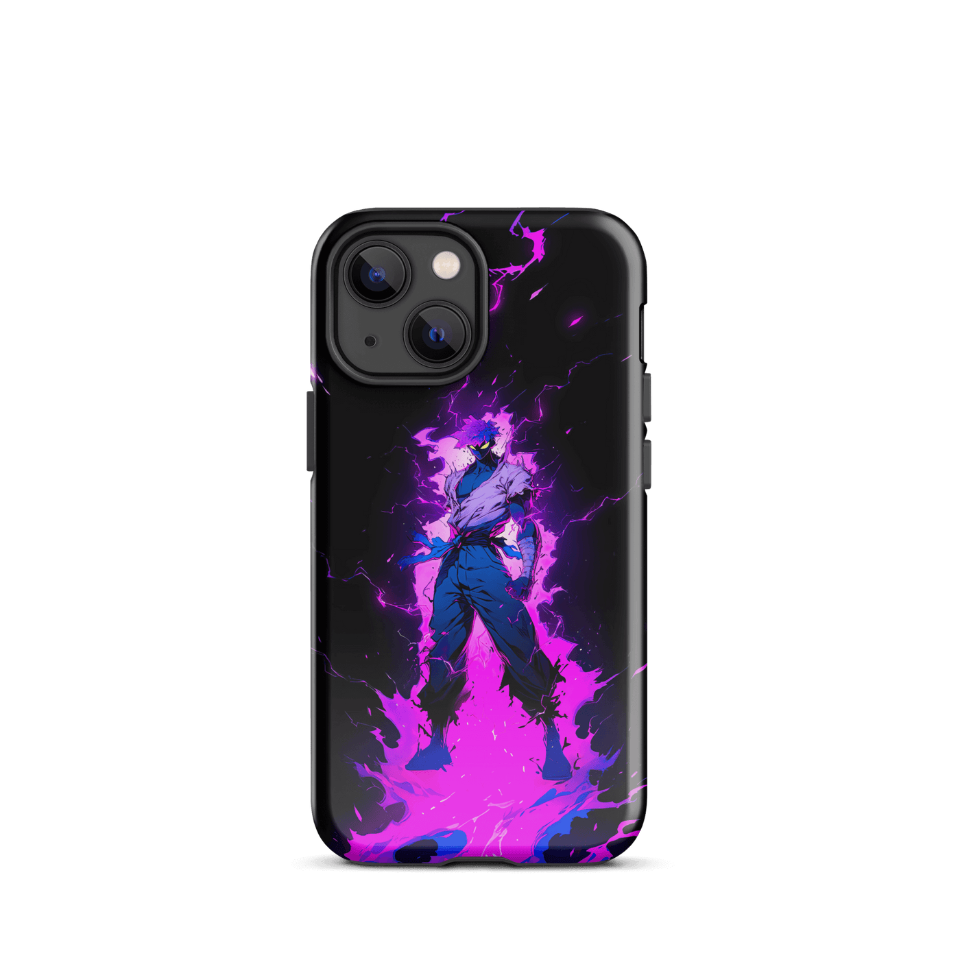 Tough Phone Case for iPhone® 15 | Superior Warrior in Flames