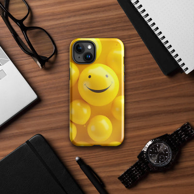 Tough Phone Case for iPhone® 15 | Smile