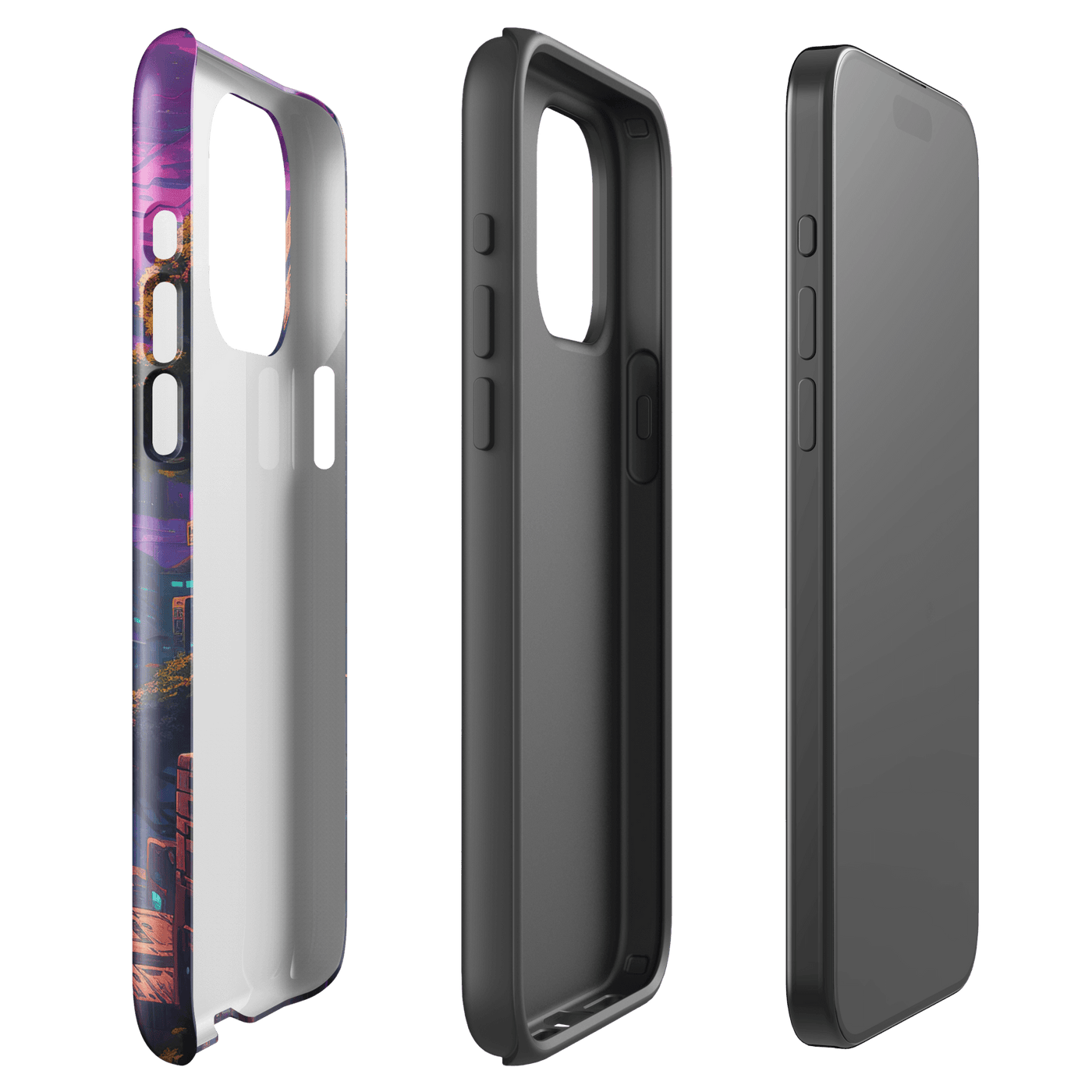 Tough Phone Case for iPhone® 15 | Multi Space