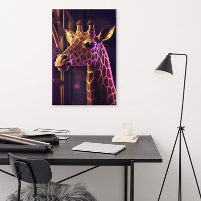 Thick Canvas | Golden Club Giraffe