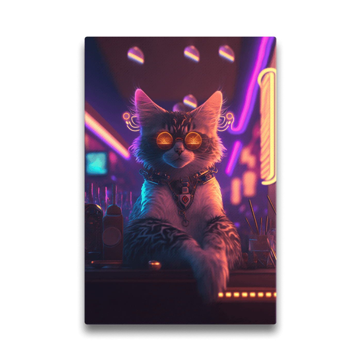 Thick Canvas | Club Bar Cat