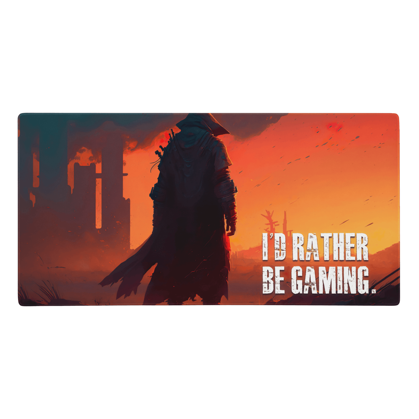 Premium Gaming Mouse Pad | "I Would Rather Be Gaming"