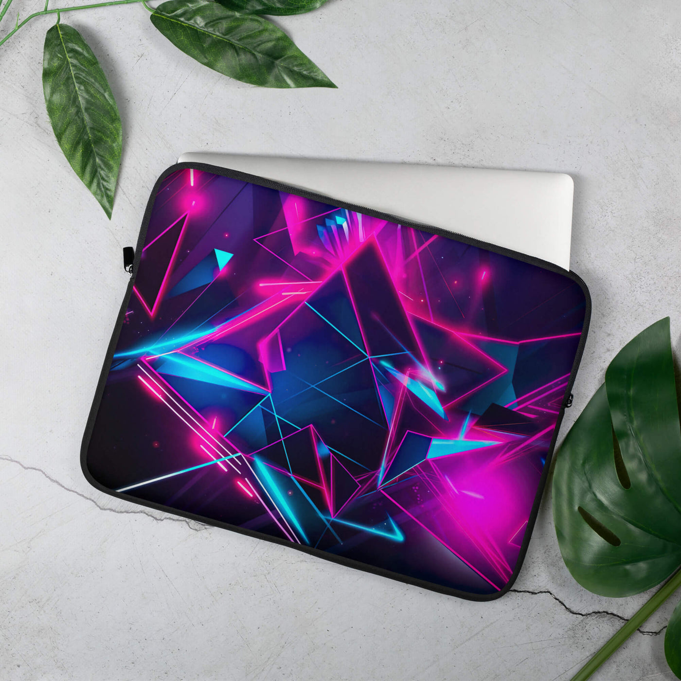 Stylish Laptop Sleeve | Abstract Neon Art 2